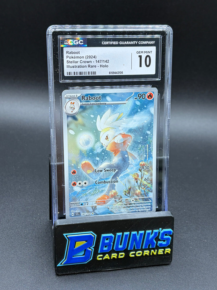 Raboot Illustration Rare Holo CGC 10