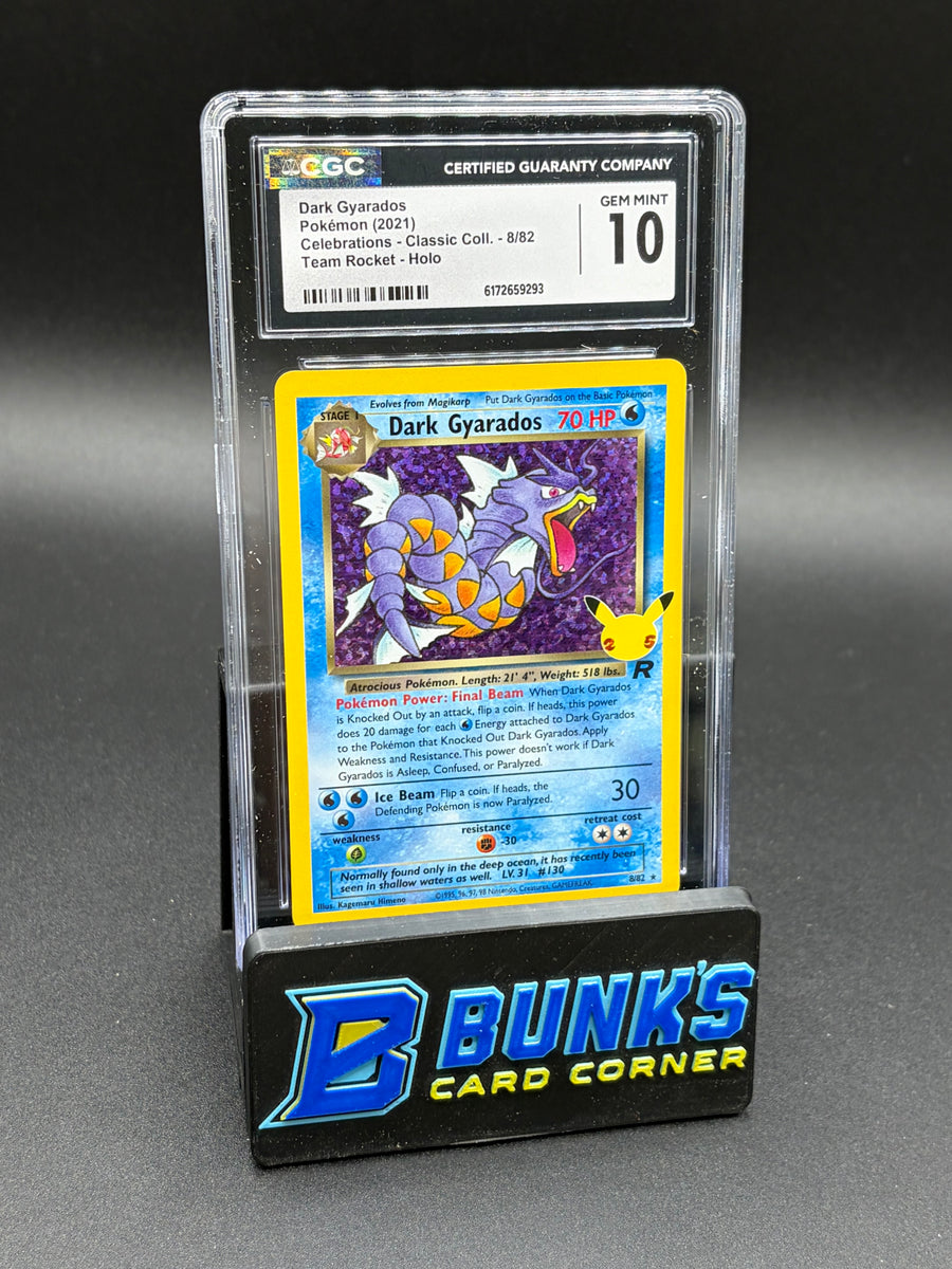 Dark Gyarados Team Rocket Holo CGC 10