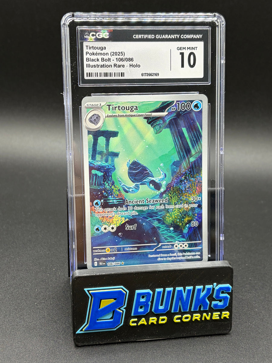 Tirtouga Illustration Rare Holo CGC 10