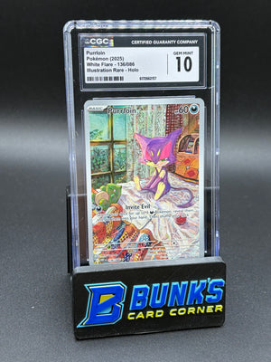 Purrloin Illustration Rare Holo CGC 10