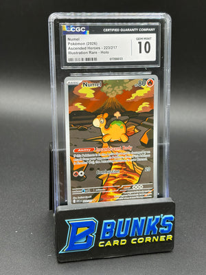 Numel Illustration Rare Holo CGC 10