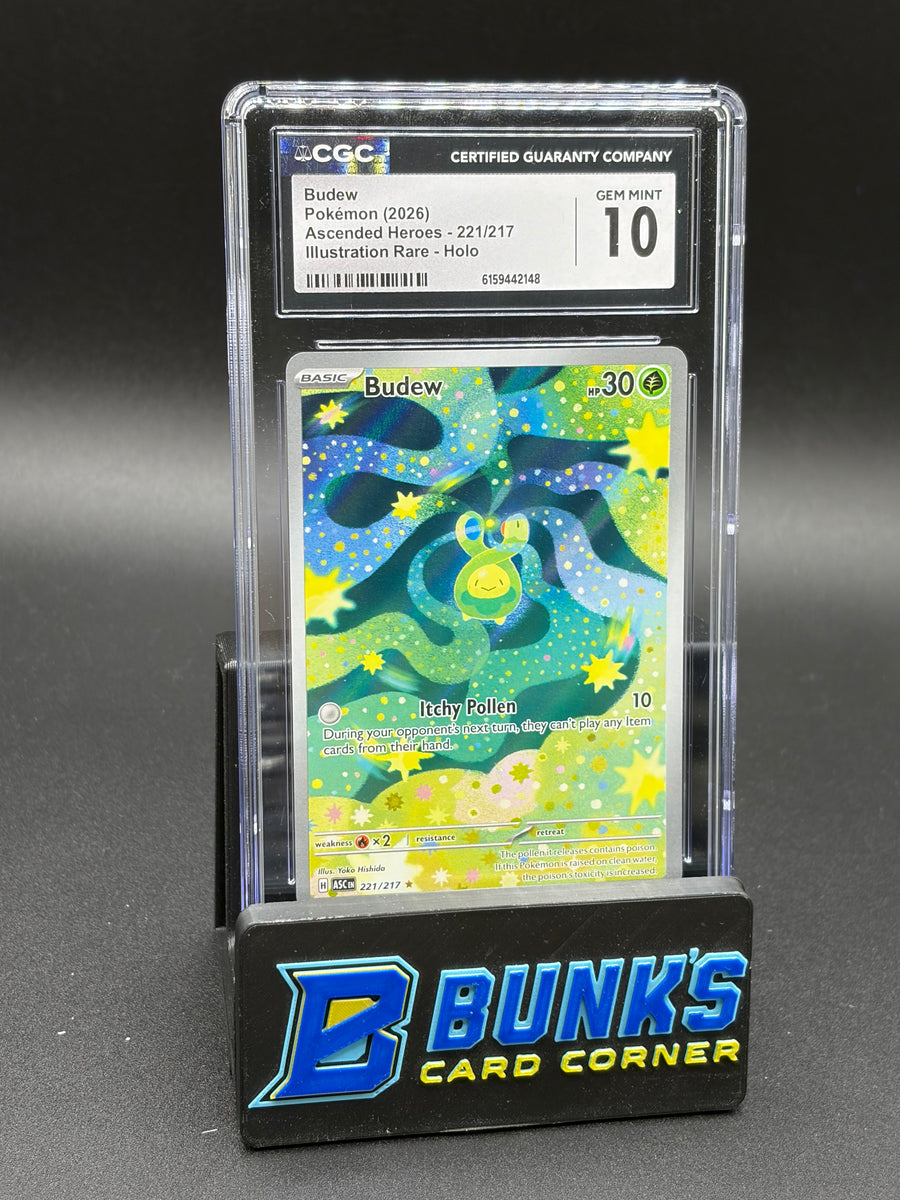 Budew Illustration Rare Holo CGC 10