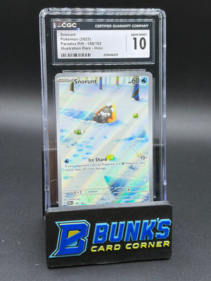 Snorunt Illustration Rare Holo CGC 10