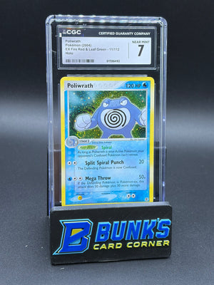 Poliwrath Holo CGC 7