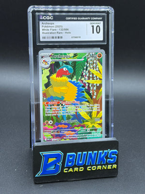Archeops Illustration Rare Holo CGC 10