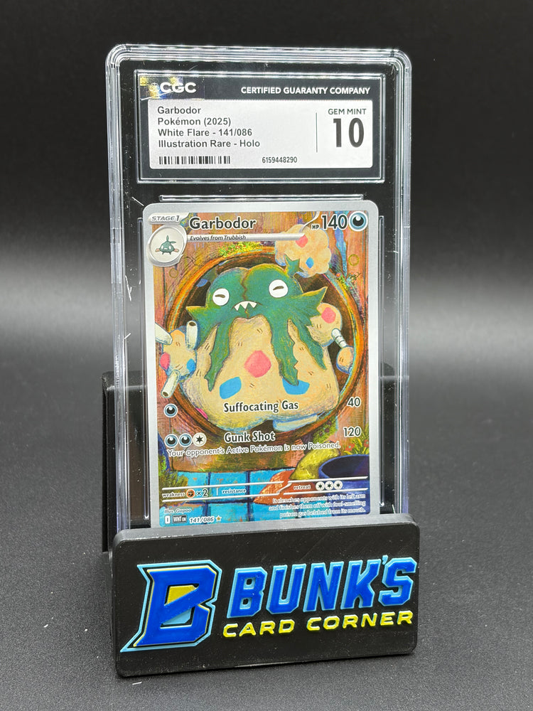Garbodor Illustration Rare Holo CGC 10