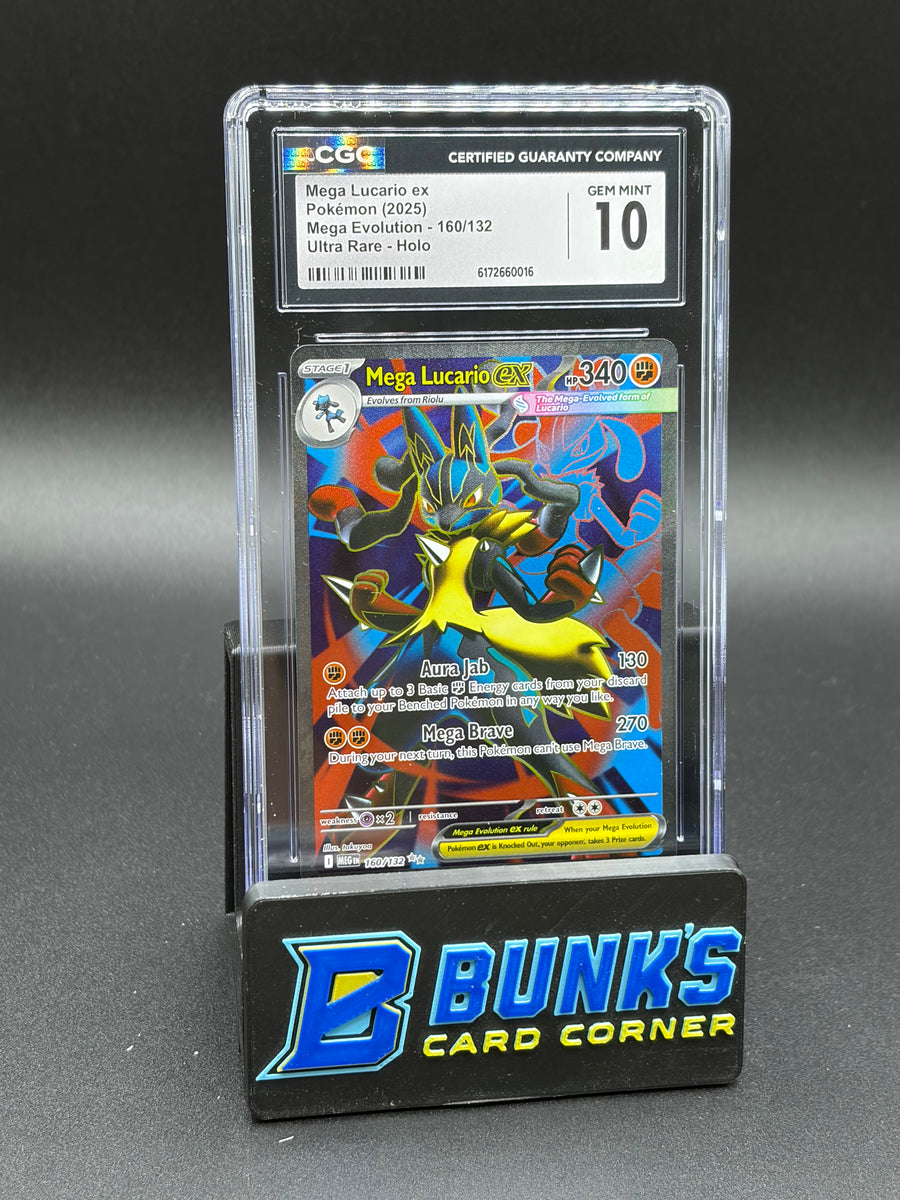 Mega Lucario ex Ultra Rare Holo CGC 10