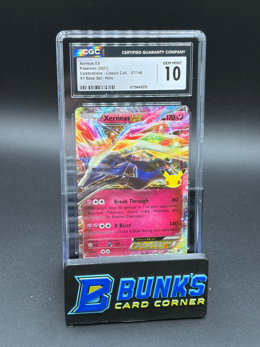 Xerneas ex Base Set Holo CGC 10