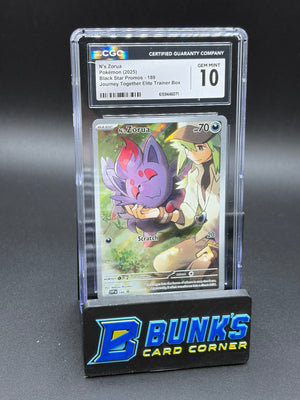 N's Zorua Promo CGC 10