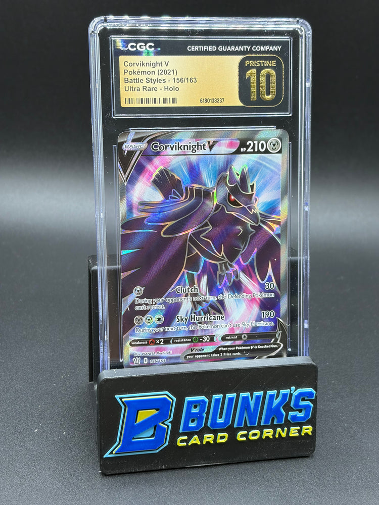Corviknight V Iltra Rare Holo CGC Pristine 10