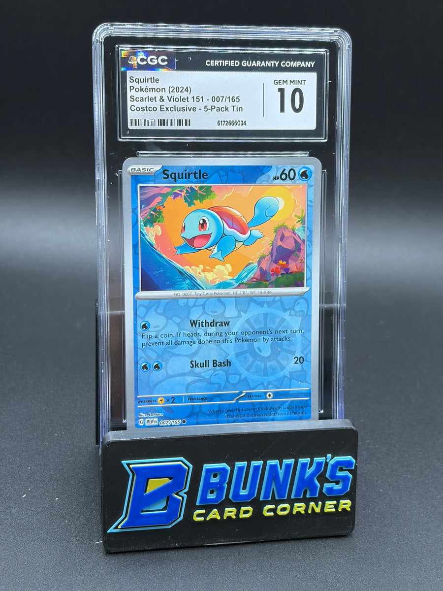 Squirtle Costco Exclusive CGC 10