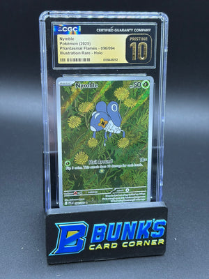 Nymble Illustration Rare Holo CGC Pristine 10