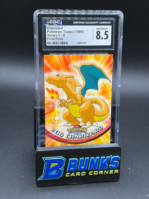 Charizard First Print CGC 8.5
