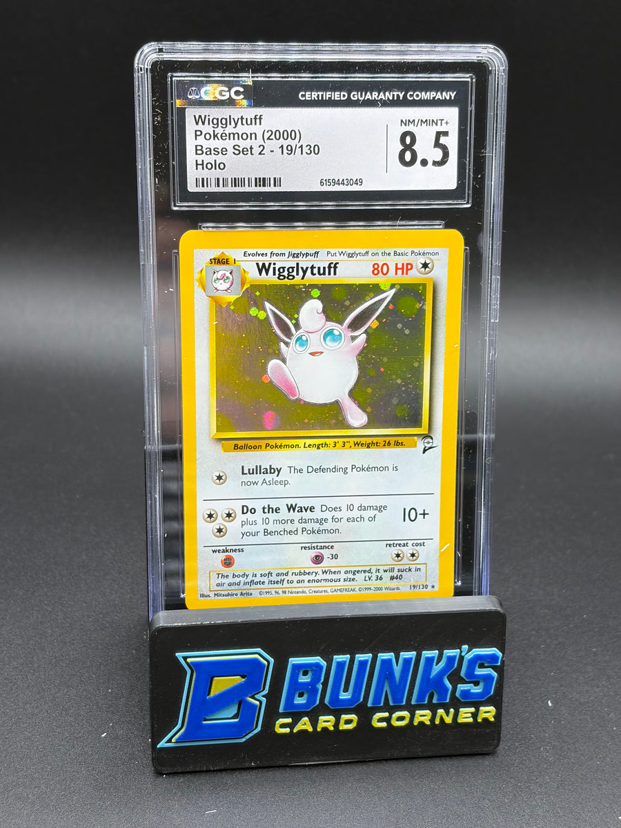 Wigglytuff Holo CGC 8.5