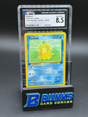 Psyduck Team Rocket CGC 8.5