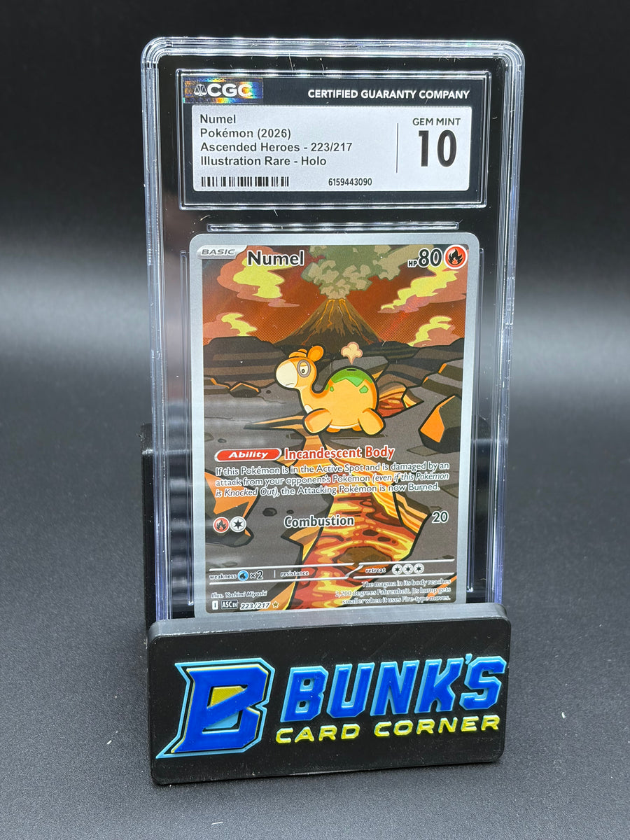 Numel Illustration Rare Holo CGC 10