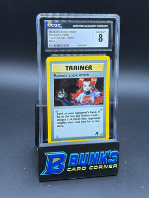 Rocket's Sneak Attack Holo CGC 8