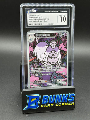 Houndstone Illustration Rare Holo CGC 10