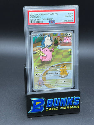 Chansey Illustration Rare PSA 8