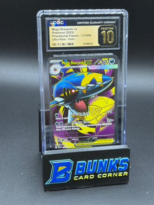 Mega Sharpedo ex Ultra Rare Holo CGC Pristine 10