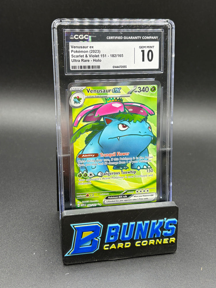 Venusaur ex Ultra Rare Holo CGC 10