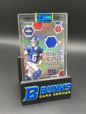 2025 Jaxson Dart First Year Fabric Topps RC
