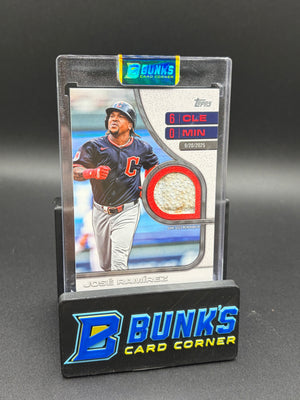 2026 Jose Ramirez Topps Game Used Base