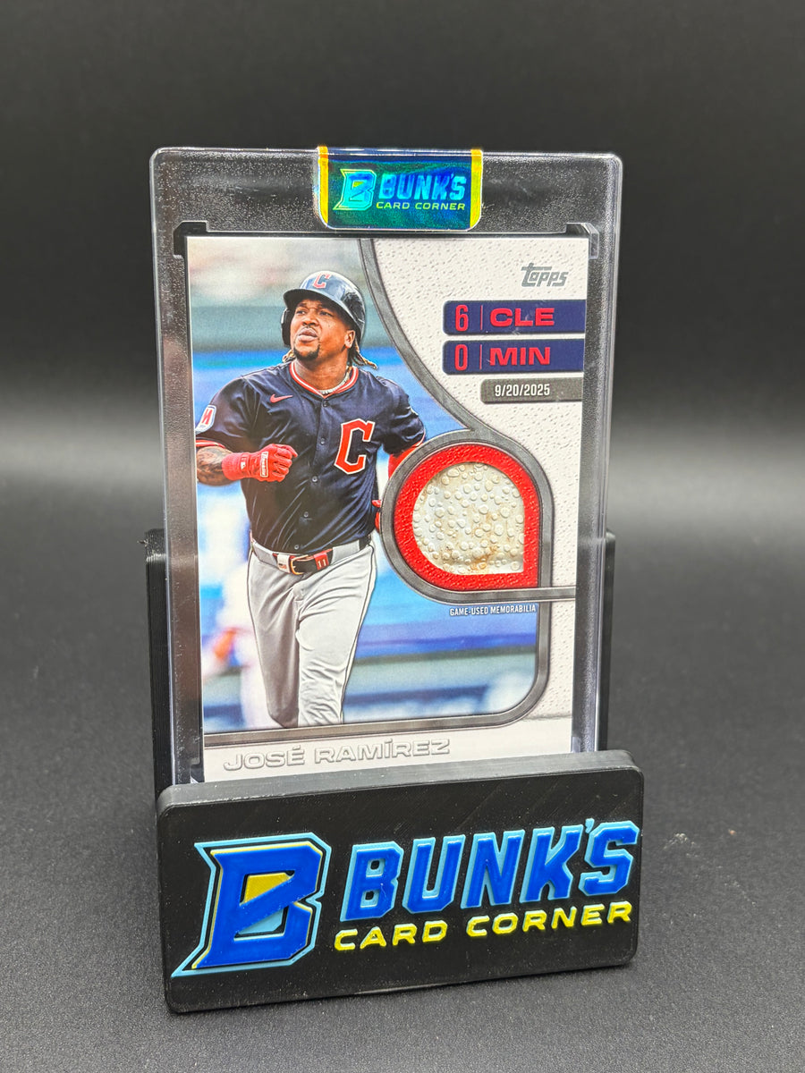 2026 Jose Ramirez Topps Game Used Base