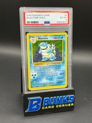 Blastoise Holo PSA 6