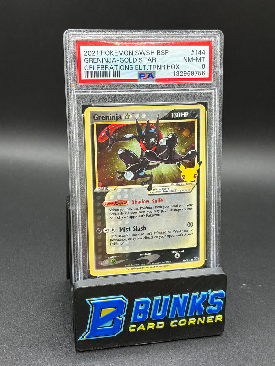 Greninja Gold Star PSA 8