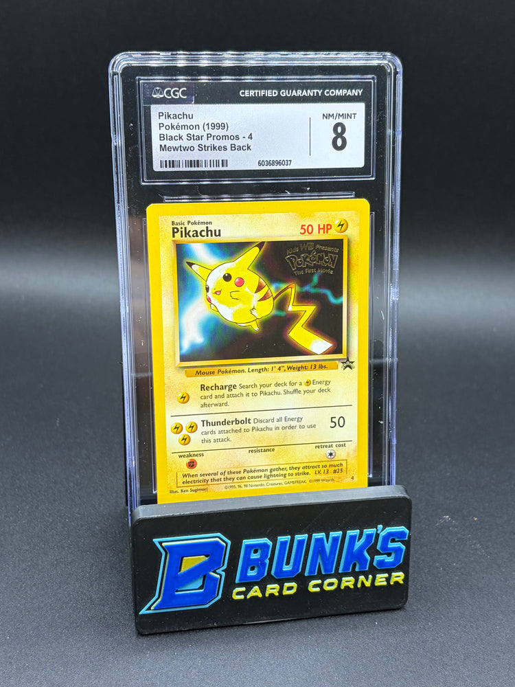 Pikachu Promo CGC 8