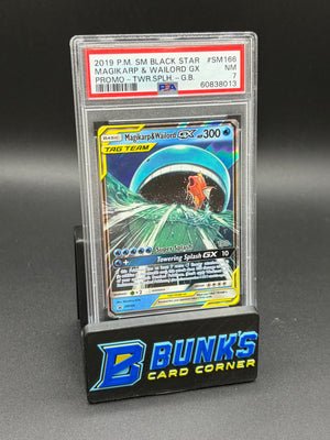 Magikarp & Wailord GX Promo PSA 7