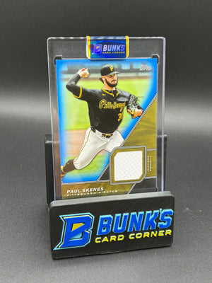 2026 Paul Skenes Relic Topps Player Worn Patch 6/150