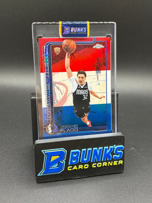 2026 Cooper Flagg Topps Red White Blue Refractor RC