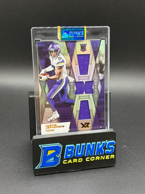 2020 Justin Jefferson Panini Triple Threads RC 9/75