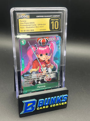 Perona Illustration Box OP09 CGC Pristine 10
