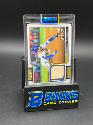 2026 Bobby Witt Jr Game Used Bat Relic Topps 75