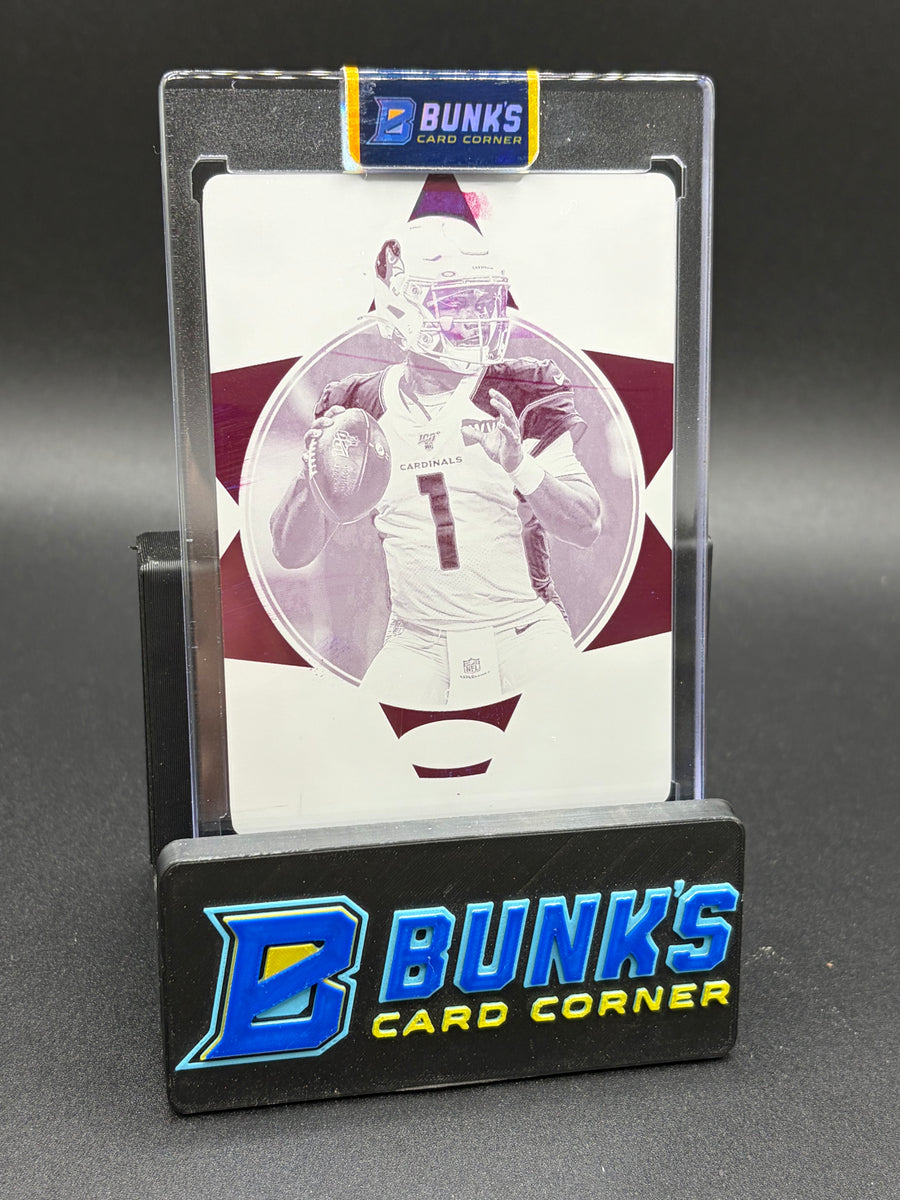 2020 Kyler Murray Magenta Place Plates & Patches 1/1