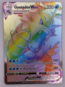 Gyarados Vmax Rainbow Rare Evolving Skies NM