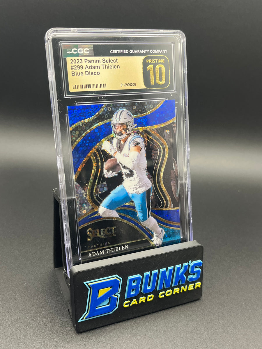 2023 Adam Thielen Blue Disco Select CGC Pristine 10 22/25