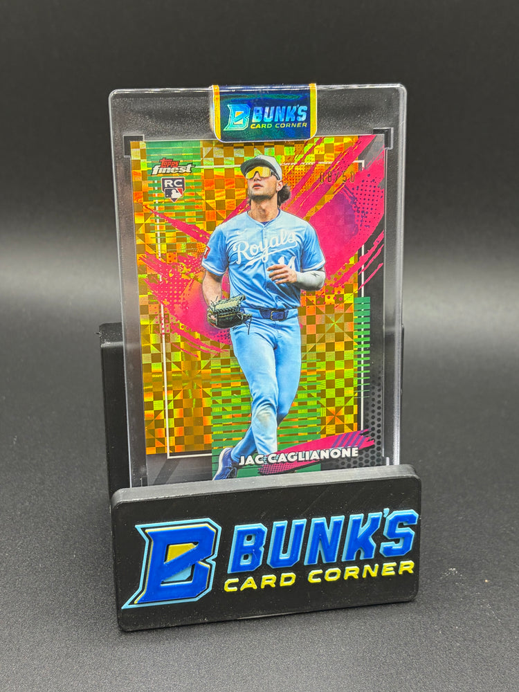 2026 Jac Calianone Topps Gold XRefractor 8/50