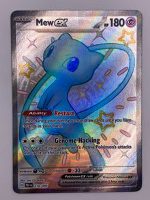 Mew Ex Shiny Full Art Paldean Fates NM