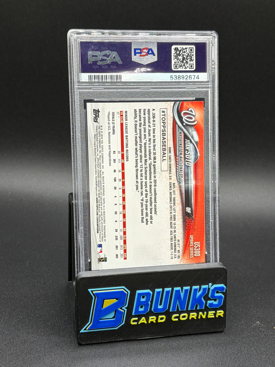 2018 Juan Soto Batting PSA 10