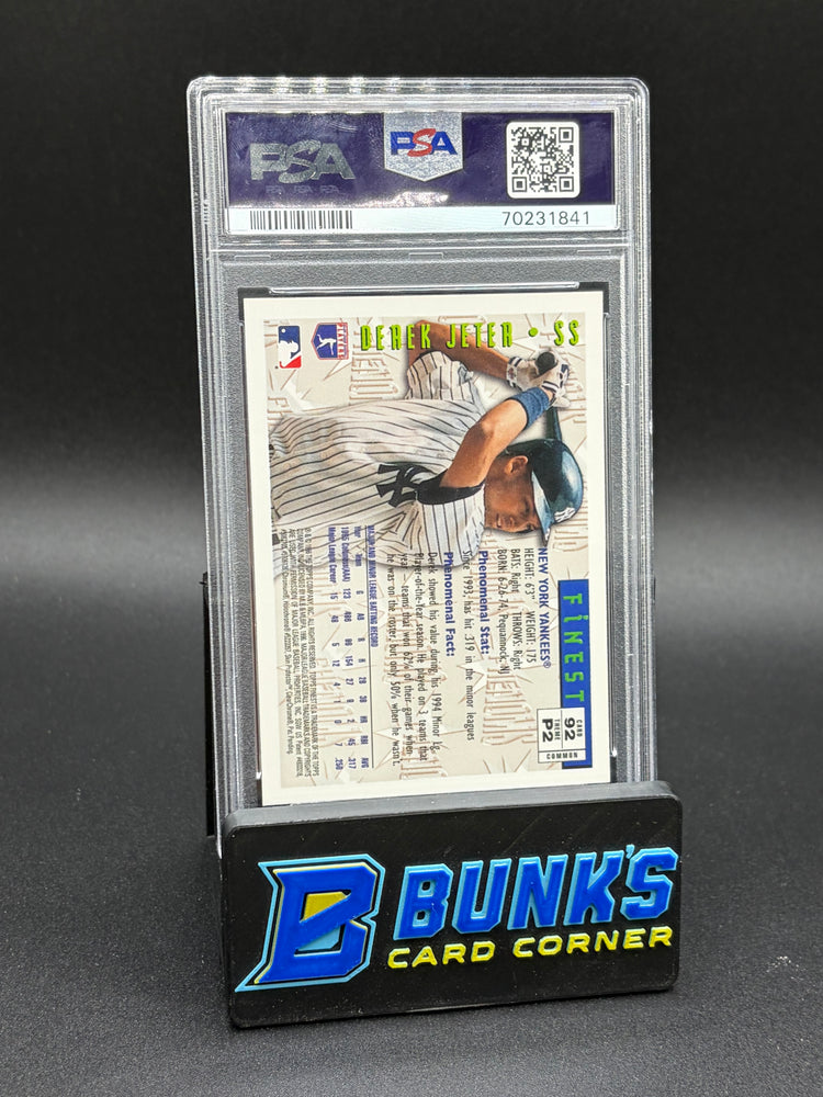 1996 Derek Jeter W/Coating PSA 9