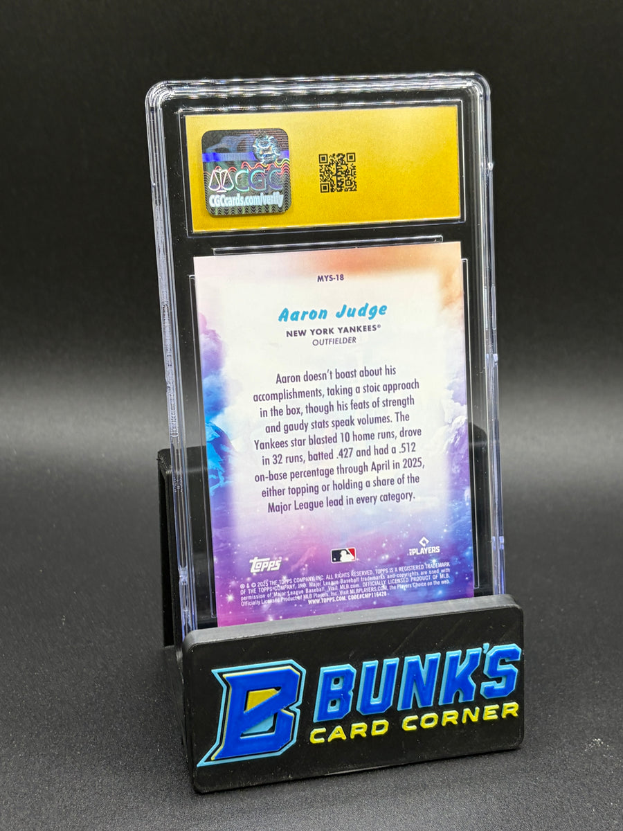 2025 Aaron Judge Mystical CGC Pristine 10