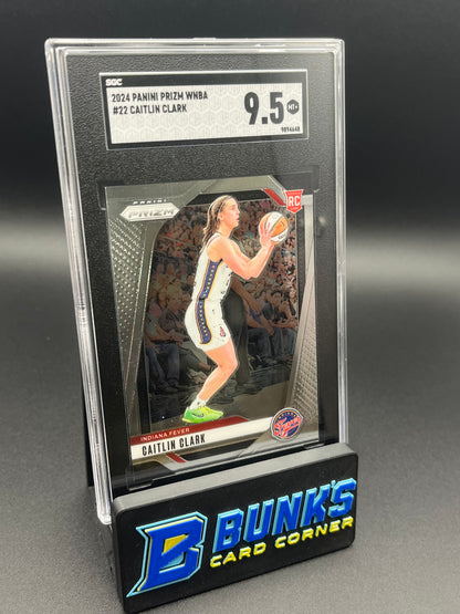 2024 Caitlin Clark Panini Prizm WNBA SGC 9.5 RC