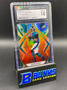 2020 Jalen Hurts Fanatics Exclusive Set CGC 10