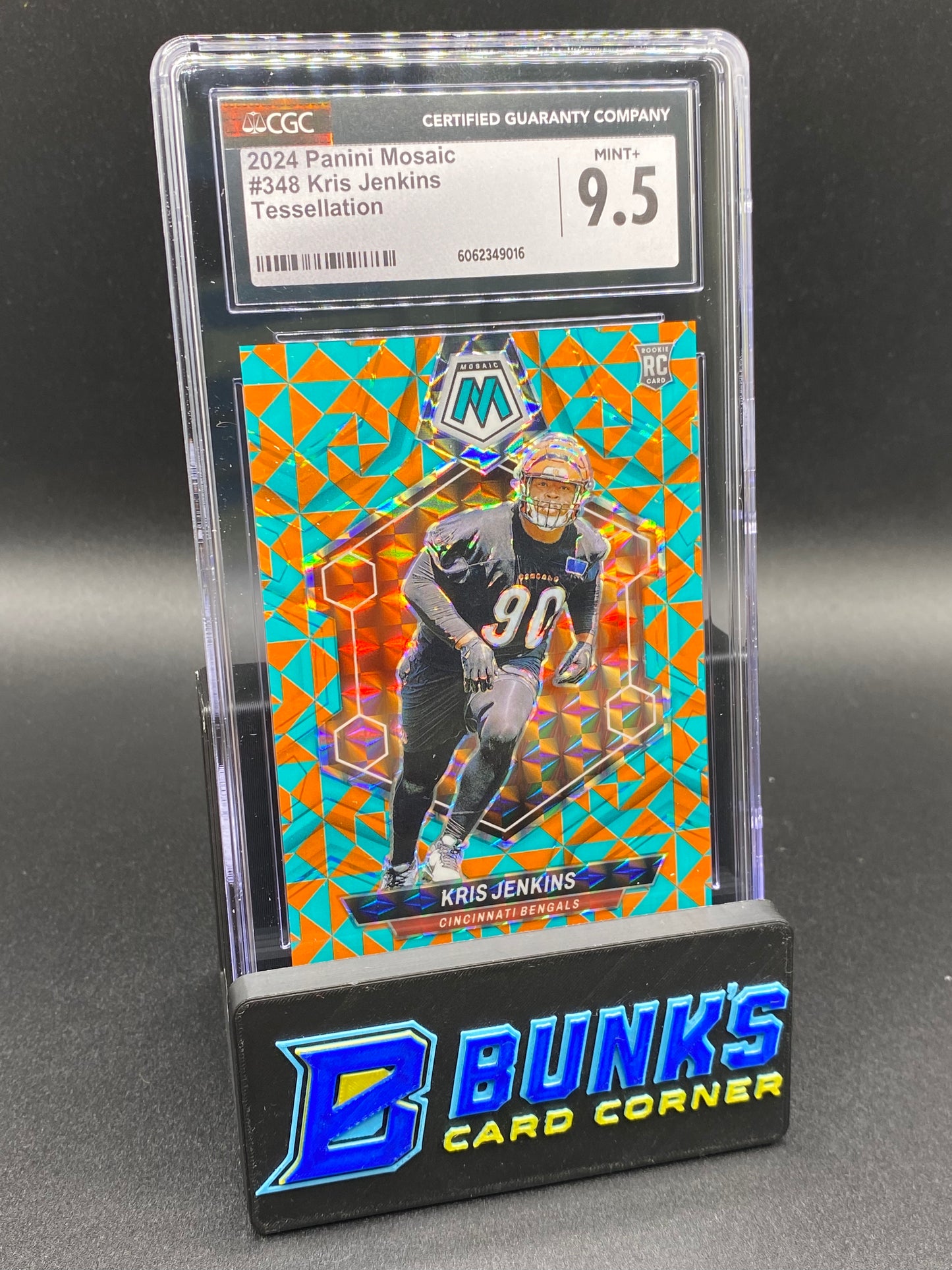 2024 Kris Jenkins Tessellation CGC 9.5 13/15