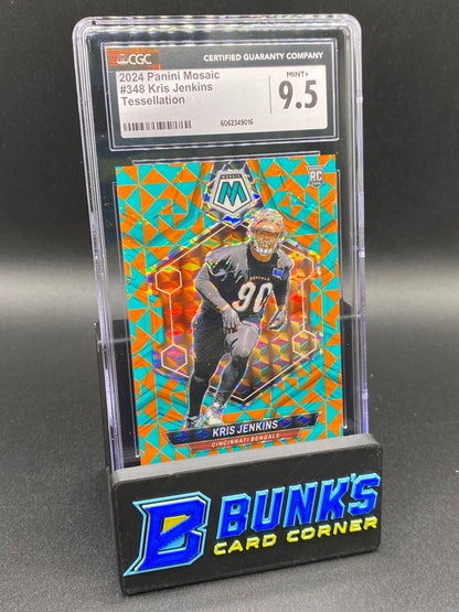 2024 Kris Jenkins Tessellation CGC 9.5 13/15