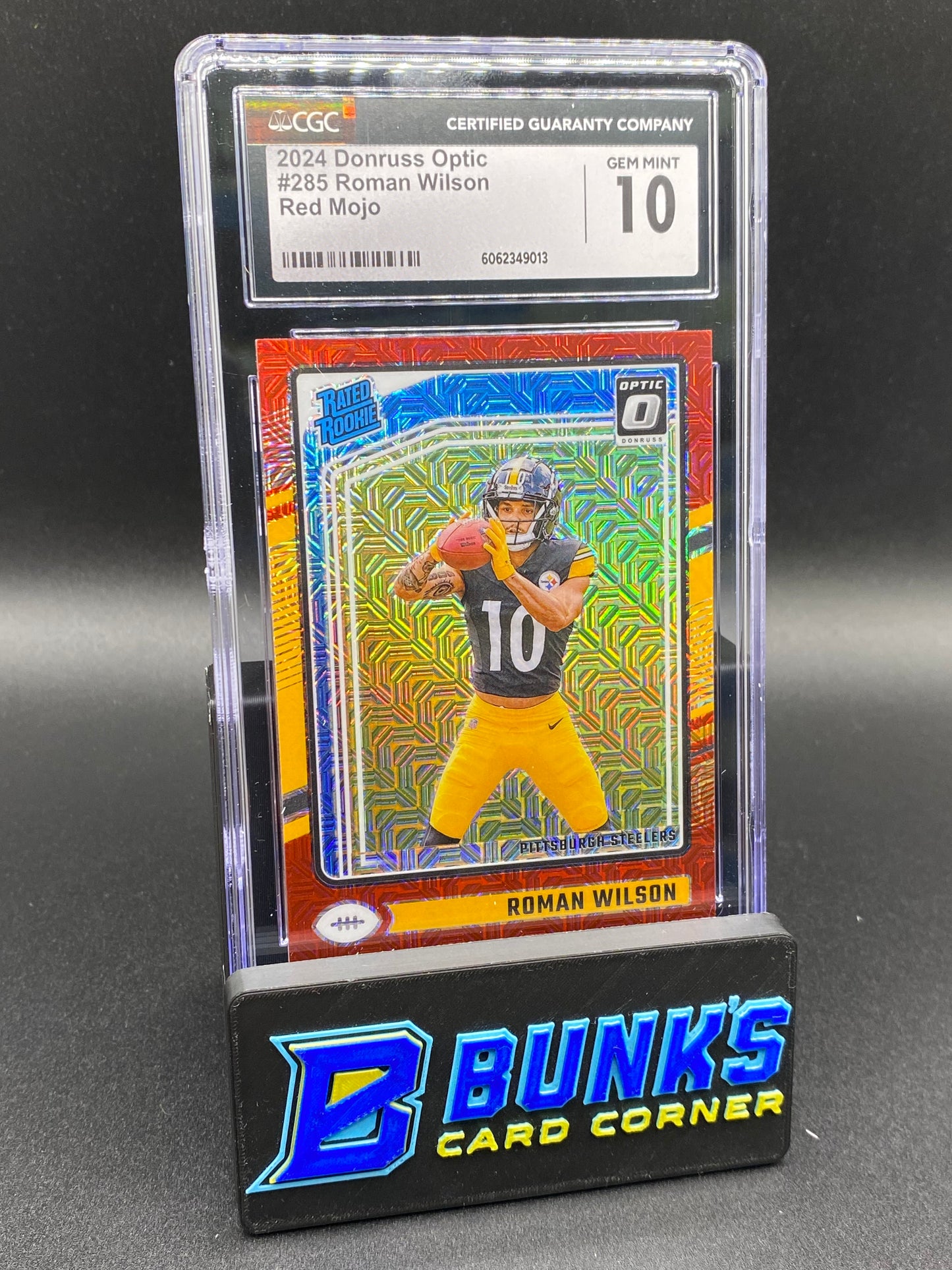 2024 Roman Wilson red Mojo CGC 10